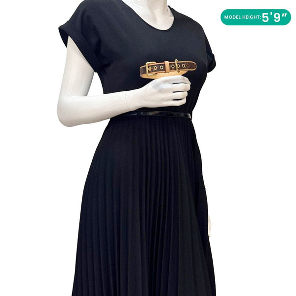 LOUIS VUITTON Monogram Canvas Dog Collar Brown