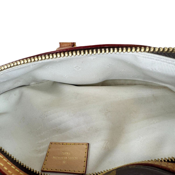 LOUIS VUITTON High Rise Monogram Canvas Bumbag Brown