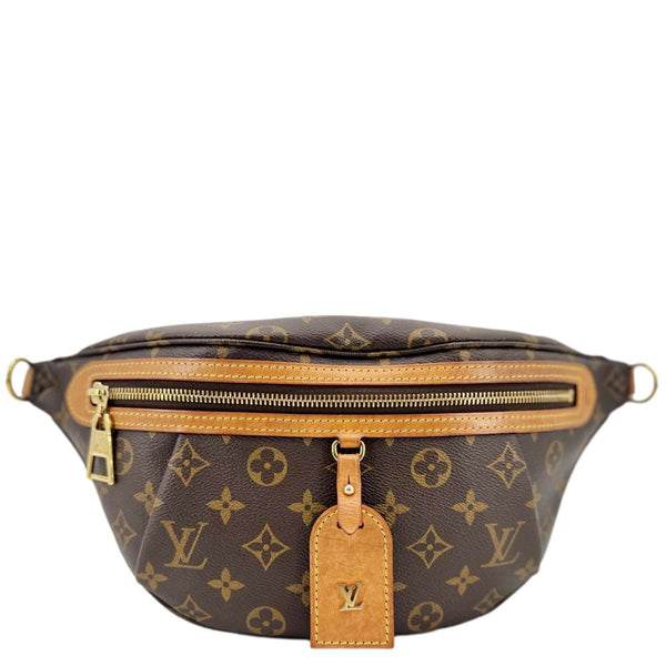 LOUIS VUITTON High Rise Monogram Canvas Bumbag Brown