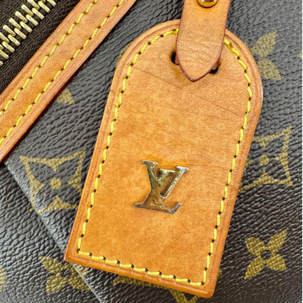 LOUIS VUITTON High Rise Monogram Canvas Bumbag Brown
