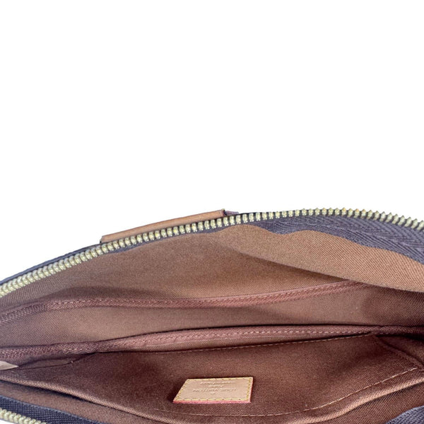 LOUIS VUITTON Multi Pochette Accessoires Monogram Canvas Crossbody Bag Brown