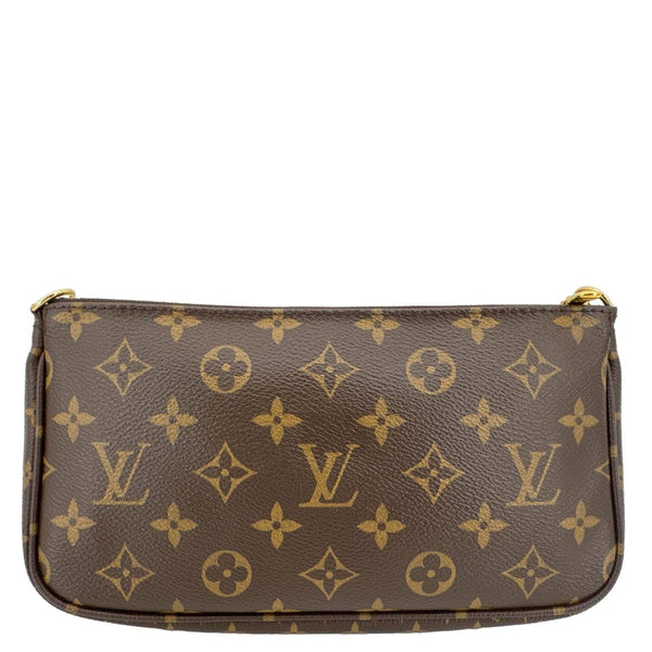 LOUIS VUITTON Multi Pochette Accessoires Monogram Canvas Crossbody Bag Brown