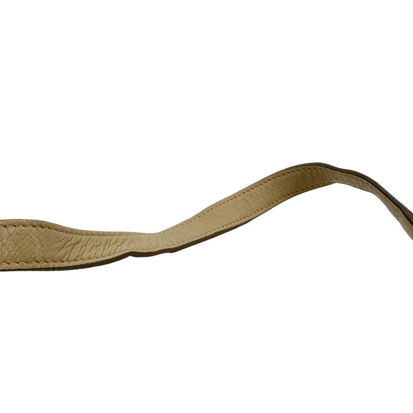 CELINE Nano Belt Grained Leather Shoulder Bag Taupe