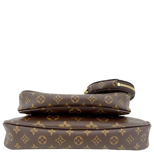 LOUIS VUITTON Multi Pochette Accessoires Monogram Canvas Crossbody Bag Brown