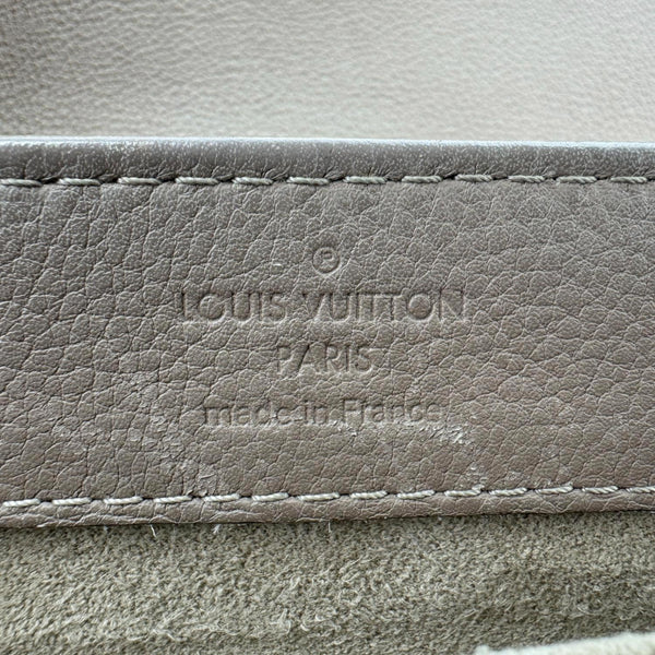LOUIS VUITTON Very Chain Python Calfskin Leather Shoulder Bag Taupe