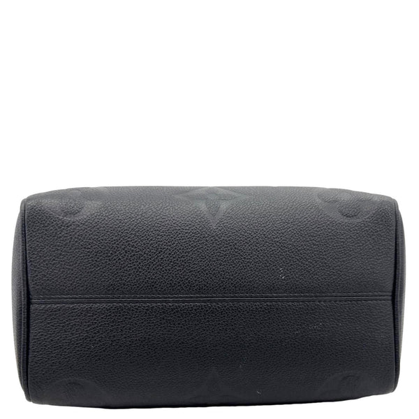 LOUIS VUITTON Speedy 25 Bandouliere Empreinte Leather Shoulder Bag Black