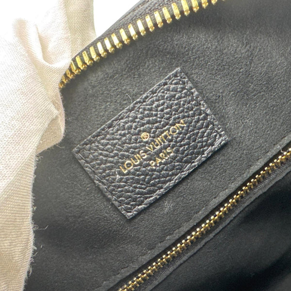 LOUIS VUITTON Speedy 25 Bandouliere Empreinte Leather Shoulder Bag Black