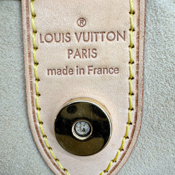 LOUIS VUITTON Galliera PM Monogram Canvas Shoulder Bag Brown