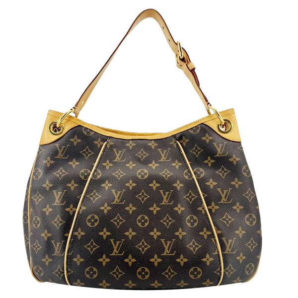 LOUIS VUITTON Galliera PM Monogram Canvas Shoulder Bag Brown