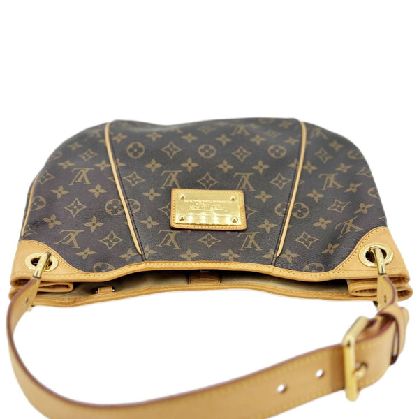 LOUIS VUITTON Galliera PM Monogram Canvas Shoulder Bag Brown