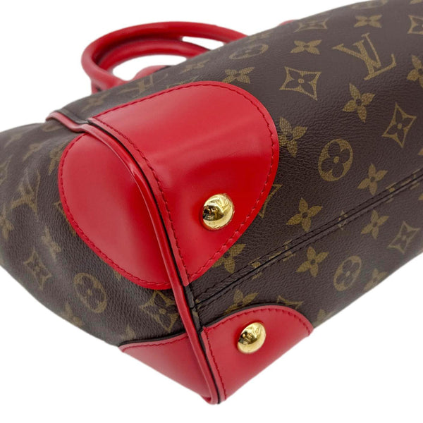 LOUIS VUITTON Phenix Monogram Canvas Shoulder Bag Coquelicot