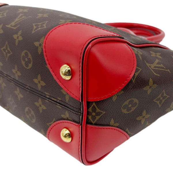 LOUIS VUITTON Phenix Monogram Canvas Shoulder Bag Coquelicot