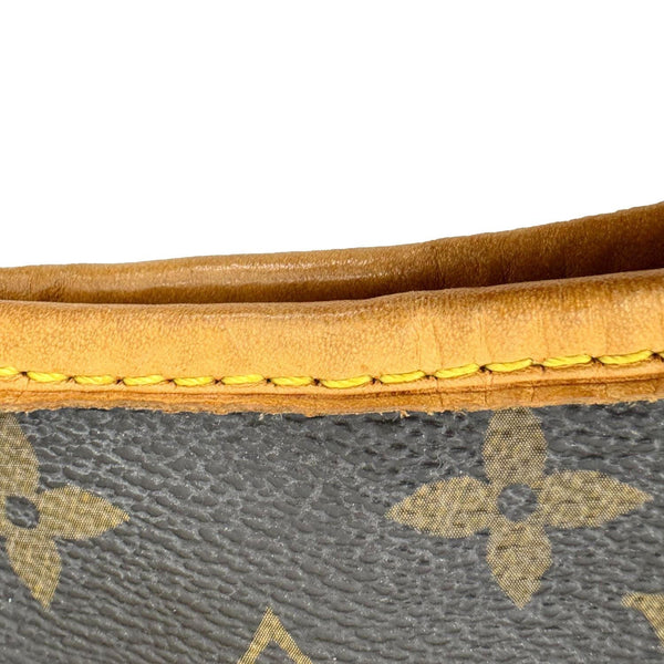 LOUIS VUITTON Galliera PM Monogram Canvas Shoulder Bag Brown