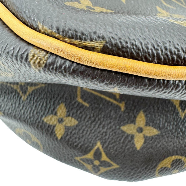 LOUIS VUITTON Galliera PM Monogram Canvas Shoulder Bag Brown