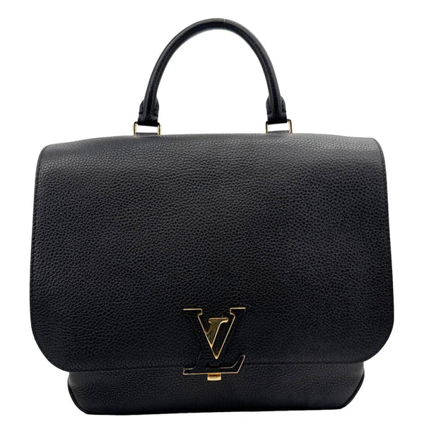 LOUIS VUITTON Volta Taurillon Leather Shoulder Bag Black