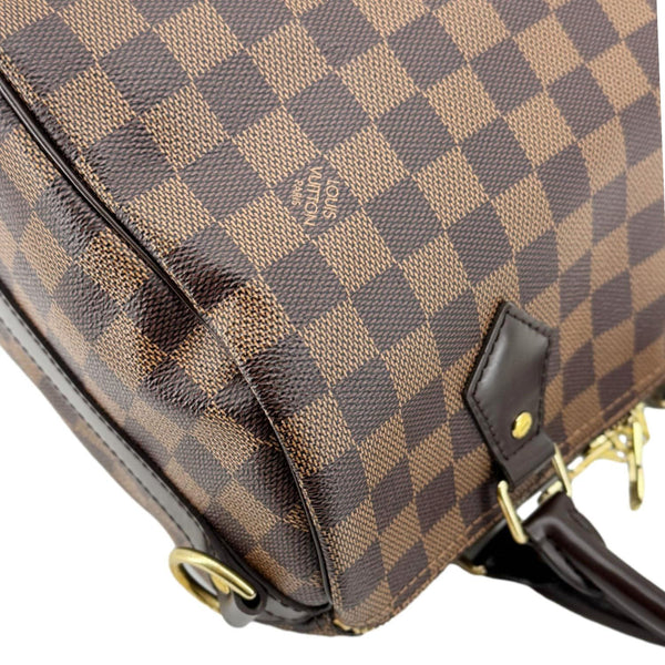 LOUIS VUITTON Speedy 25 Bandouliere Damier Ebene Shoulder Bag Brown