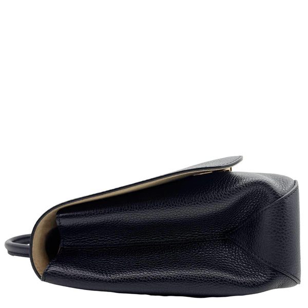 LOUIS VUITTON Volta Taurillon Leather Shoulder Bag Black