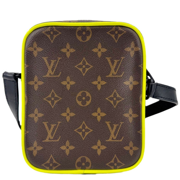 LOUIS VUITTON Christopher Monogram Macassar Canvas Wearable Wallet Brown