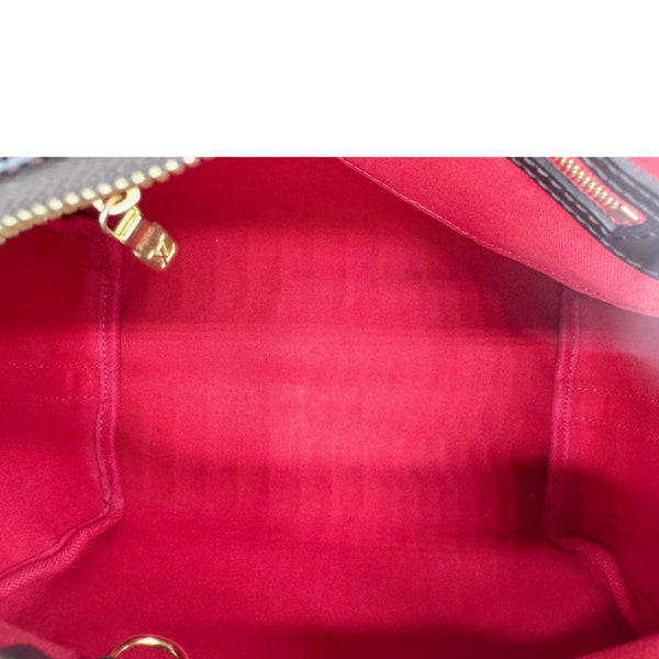 LOUIS VUITTON Speedy 25 Bandouliere Damier Ebene Shoulder Bag Brown