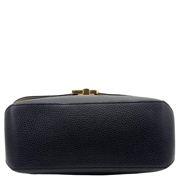 LOUIS VUITTON Volta Taurillon Leather Shoulder Bag Black