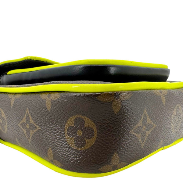 LOUIS VUITTON Christopher Monogram Macassar Canvas Wearable Wallet Brown