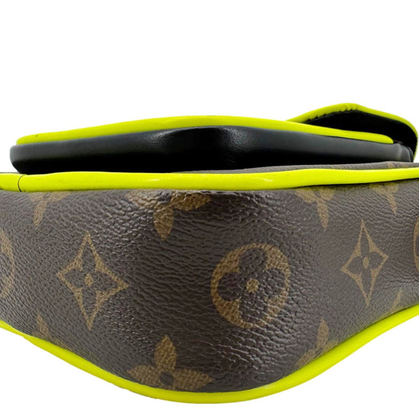 LOUIS VUITTON Christopher Monogram Macassar Canvas Wearable Wallet Brown