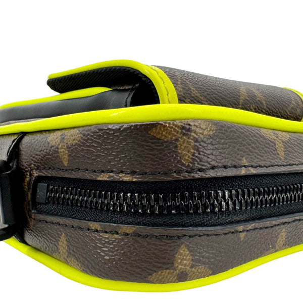 LOUIS VUITTON Christopher Monogram Macassar Canvas Wearable Wallet Brown