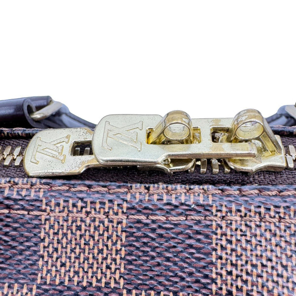 LOUIS VUITTON Speedy 25 Bandouliere Damier Ebene Shoulder Bag Brown