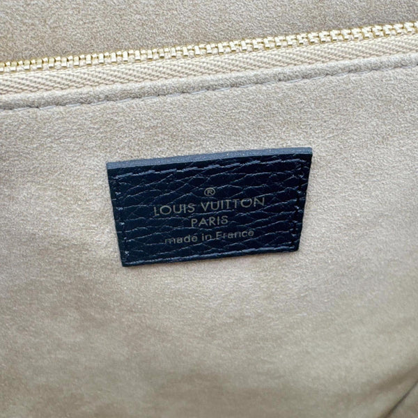 LOUIS VUITTON Volta Taurillon Leather Shoulder Bag Black