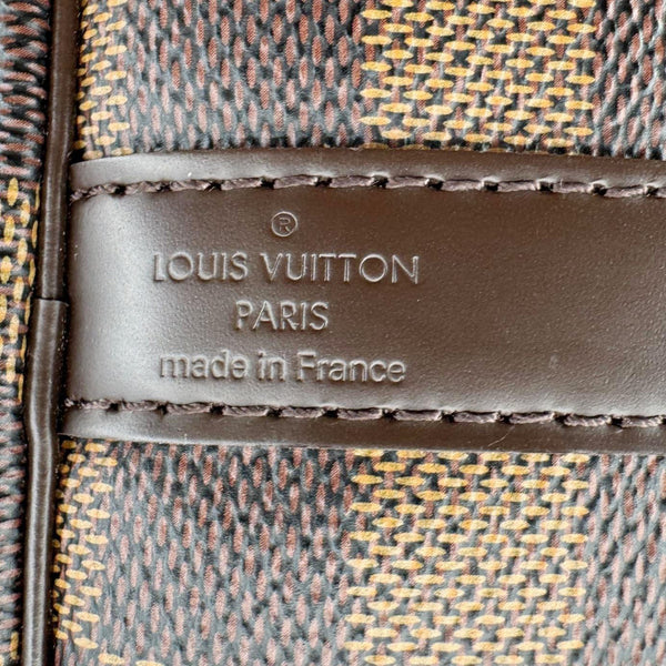 LOUIS VUITTON Speedy 25 Bandouliere Damier Ebene Shoulder Bag Brown