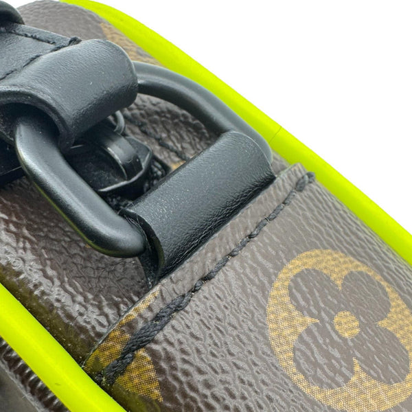 LOUIS VUITTON Christopher Monogram Macassar Canvas Wearable Wallet Brown