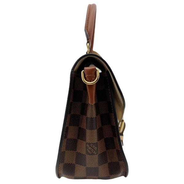 LOUIS VUITTON Beaumarchais Damier Ebene Shoulder Bag Brown