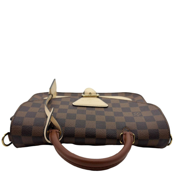 LOUIS VUITTON Beaumarchais Damier Ebene Shoulder Bag Brown