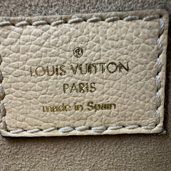 LOUIS VUITTON Beaumarchais Damier Ebene Shoulder Bag Brown