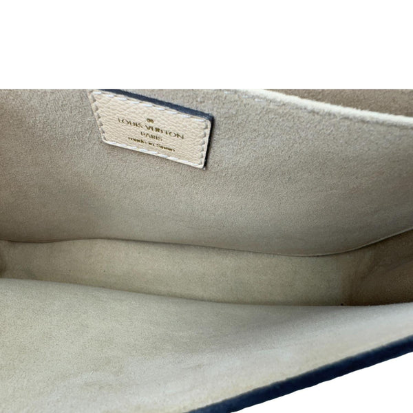 LOUIS VUITTON Beaumarchais Damier Ebene Shoulder Bag Brown