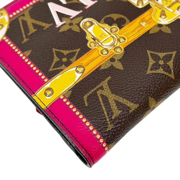 LOUIS VUITTON Summer Trunks Pochette Weekend Monogram Canvas Shoulder Bag Brown