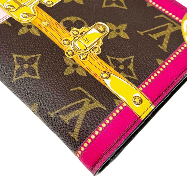 LOUIS VUITTON Summer Trunks Pochette Weekend Monogram Canvas Shoulder Bag Brown