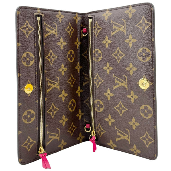 LOUIS VUITTON Summer Trunks Pochette Weekend Monogram Canvas Shoulder Bag Brown