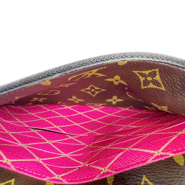 LOUIS VUITTON Summer Trunks Pochette Weekend Monogram Canvas Shoulder Bag Brown