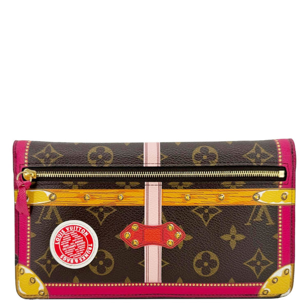 LOUIS VUITTON Summer Trunks Pochette Weekend Monogram Canvas Shoulder Bag Brown