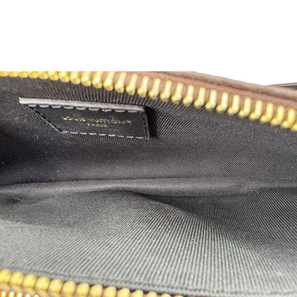 LOUIS VUITTON Keepit Monogram Canvas Bumbag Brown