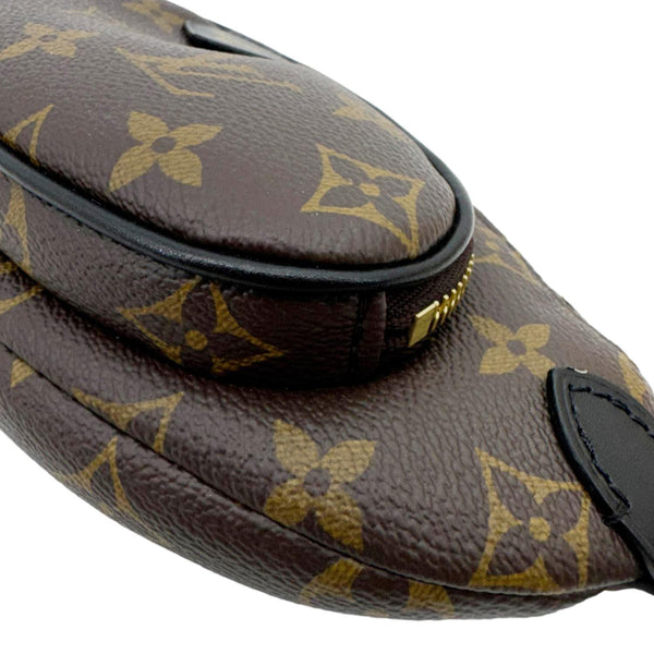 LOUIS VUITTON Keepit Monogram Canvas Bumbag Brown