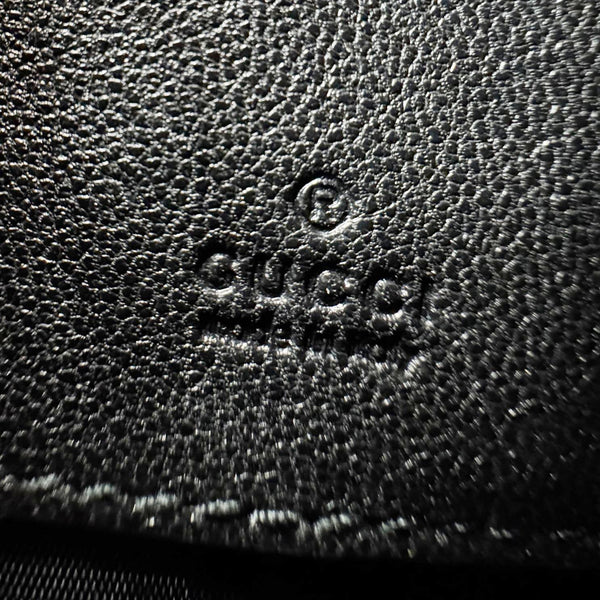 GUCCI Blondie Mini Leather Shoulder Bag Black 760315