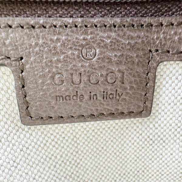 GUCCI Ophidia GG Supreme Toiletry Case Neon Yellow 598234