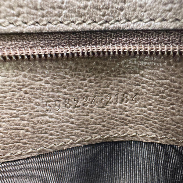 GUCCI Ophidia GG Supreme Toiletry Case Neon Yellow 598234