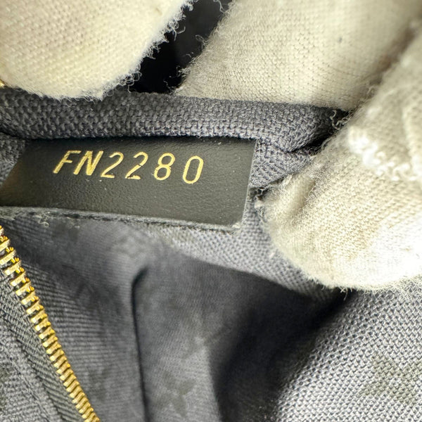 LOUIS VUITTON Onthego GM Crafty Monogram Giant Canvas Shoulder Bag Red