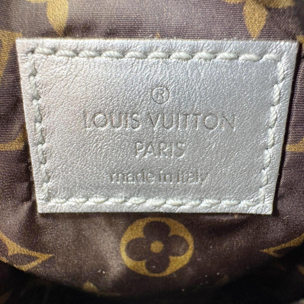 LOUIS VUITTON Pillow Monogram Econyl Phone Pouch Silver