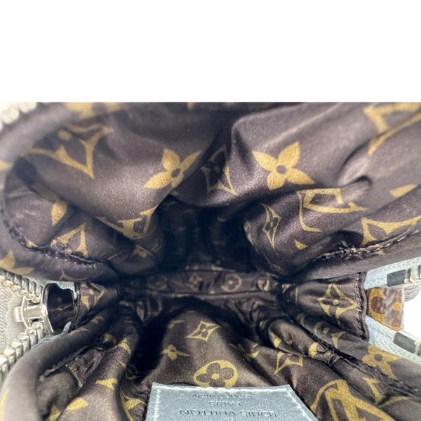 LOUIS VUITTON Pillow Monogram Econyl Phone Pouch Silver