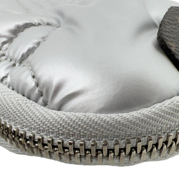 LOUIS VUITTON Pillow Monogram Econyl Phone Pouch Silver