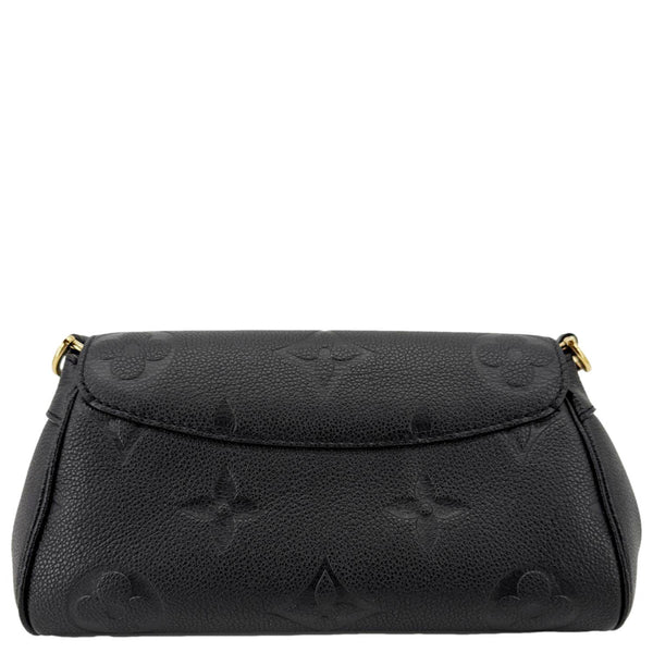 LOUIS VUITTON Favorite Monogram Empreinte Leather Shoulder Bag Black